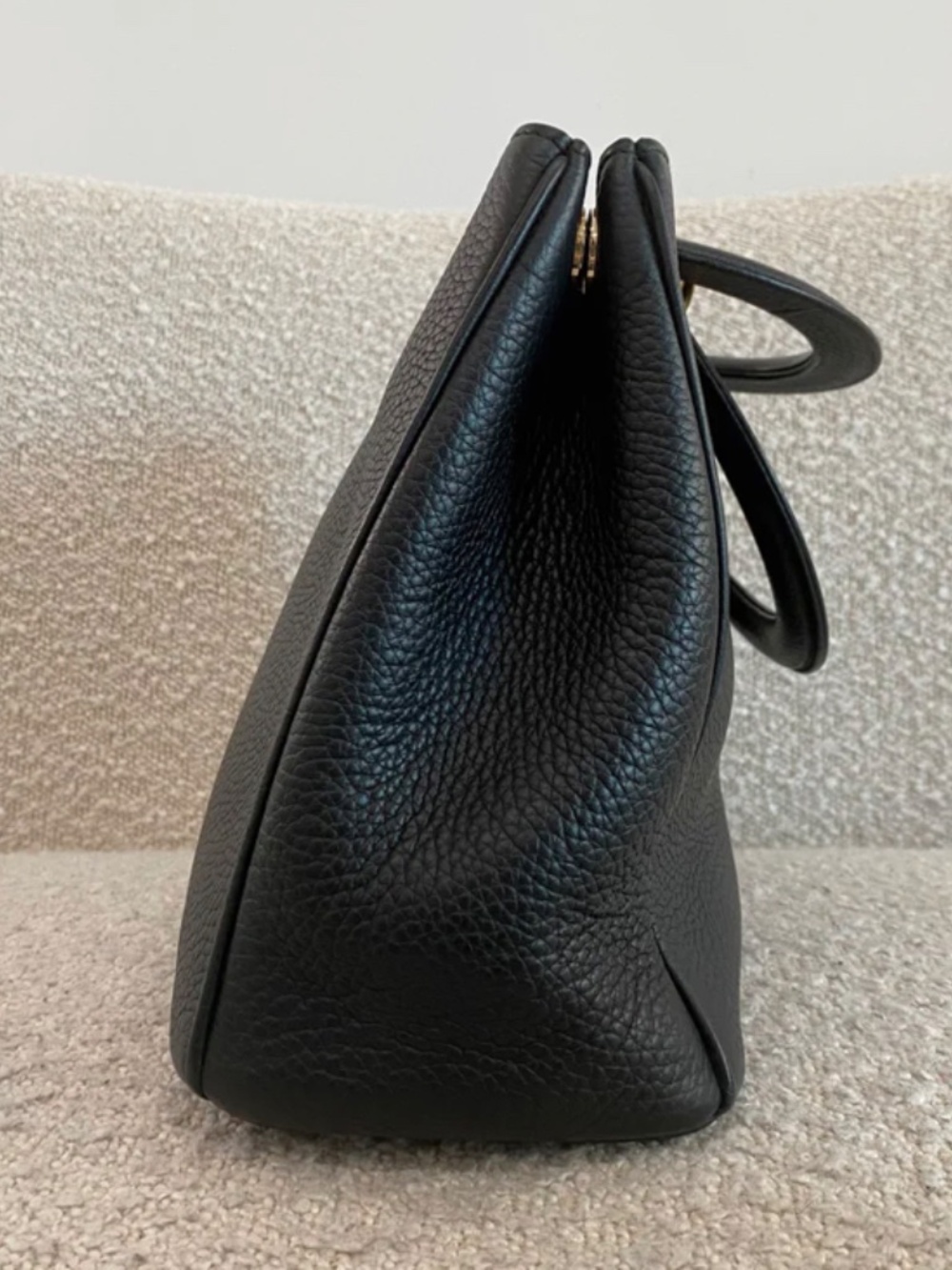 Authentic Pre-Owned Dior Medium Diorissimo Bag with removable strap black - Picture 6 of 15